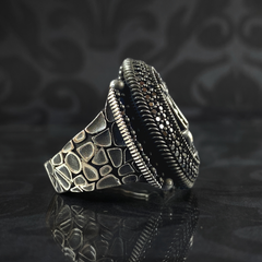 Scales of Justice 925 Sterling Silver Ring