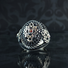 Turkish Handmade 925 Sterling Silver Men Ring