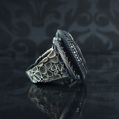 King Crown 925 Sterling Silver Vintage Ring