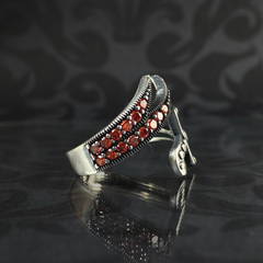 Zulfigar 925 Sterling Silver Sword Men Ring