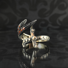 Zulfigar 925 Sterling Silver Sword Men Ring