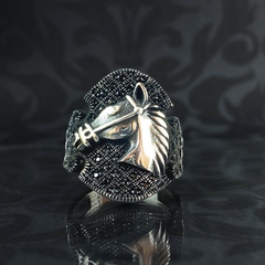 Horse 925 Sterling Silver Ring