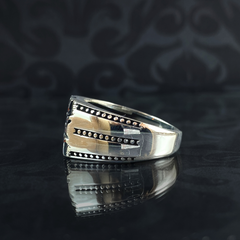 925 Sterling Silver Classic Daily Men Ring