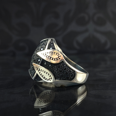 Men Handmade 925 Sterling Silver Turkish Ring