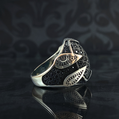 Men Handmade 925 Sterling Silver Turkish Ring