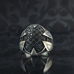 Men Handmade 925 Sterling Silver Turkish Ring