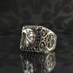 Eagle 925 Sterling Silver Animal Ring