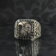 Eagle 925 Sterling Silver Animal Ring