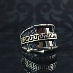 Black Onyx Stone 925 Sterling Silver Men Ring