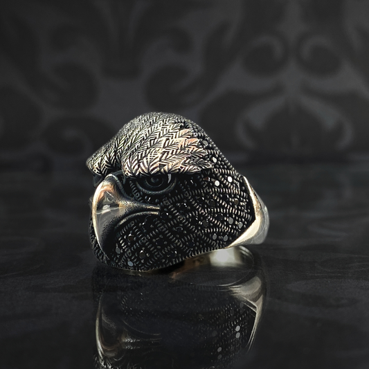 Owl 925 Sterling Silver Animal Ring