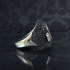 Al-Aqsa Mosque Islamic 925 Sterling Silver Muslim Ring