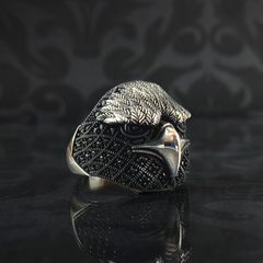 Owl 925 Sterling Silver Animal Ring