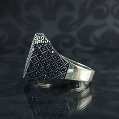 Turkish Handmade 925 Sterling Silver Men Ring