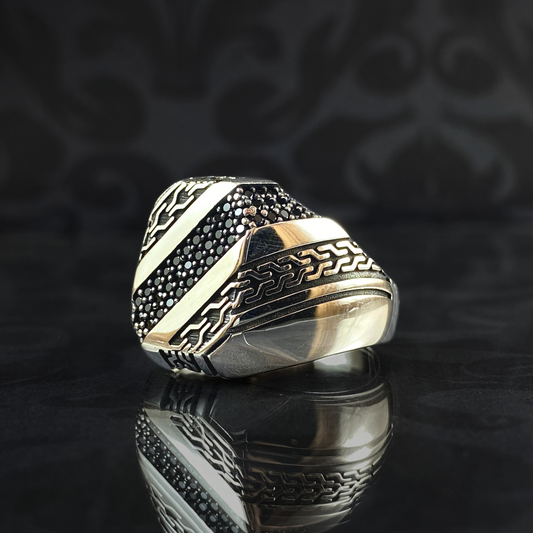 Men Handmade 925 Sterling Silver Ring