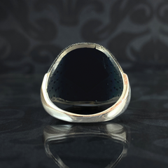 925 Sterling Silver Turkish Handmade Men Ring