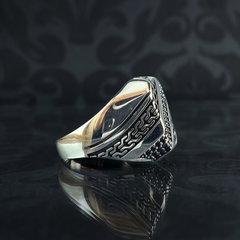 Men Handmade 925 Sterling Silver Ring