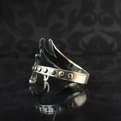 Zulfigar Sword 925 Sterling Silver Men Ring