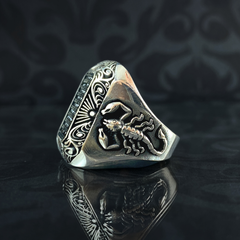 Scorpion Animal 925 Sterling Silver Ring