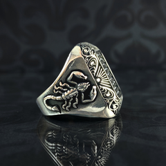 Scorpion Animal 925 Sterling Silver Ring