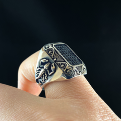 Scorpion Animal 925 Sterling Silver Ring