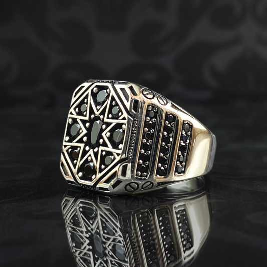 925 Sterling Silver Men Handmade Ring