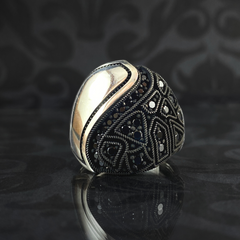 Men Handmade 925 Sterling Silver Rİng