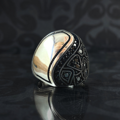 Men Handmade 925 Sterling Silver Rİng