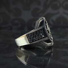 Sea Anchor Sailor 925 Sterlinh Silver Men Ring