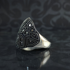 Men Handmade 925 Sterling Silver Rİng