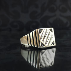 Men Handmade 925 Sterling Silver Ring