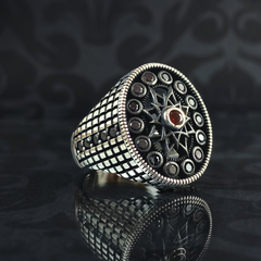 925 Sterling Silver Men Handmade Ring