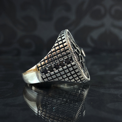 925 Sterling Silver Men Handmade Ring