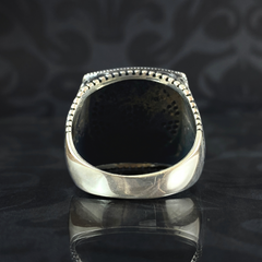 925 Sterling Silver Men Handmade Ring