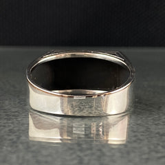 Minimalist Classic Original 925 Silver Men Handmade Ring