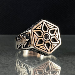 925 Sterling Silver Handmade Men Ring