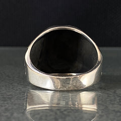 Classic 925 Sterling Silver Handmade Men Ring