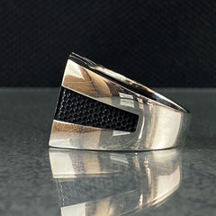 Classic 925 Sterling Silver Handmade Men Ring