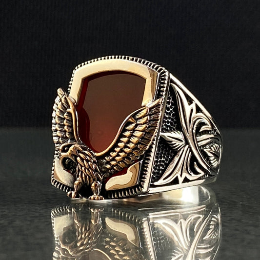 American Eagle 925 Silver Ring