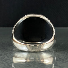 Clasiic 925 Sterling Silver Handmade Men Ring