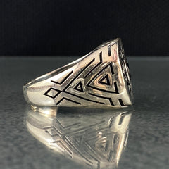 925 Sterling Silver Handmade Men Ring