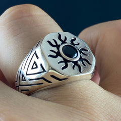 925 Sterling Silver Handmade Men Ring