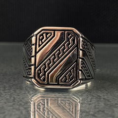 Classic Daily 925 Sterling Silver Handmade Men Ring