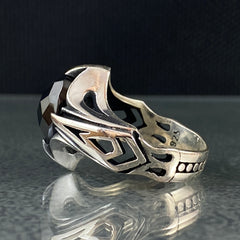 Classic Onyx Stone 925 Sterling Silver Handmade Men Ring