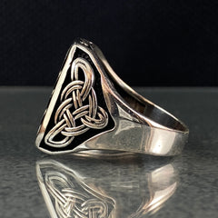 925 Sterling Silver Classic Men Ring