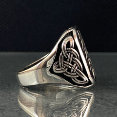 925 Sterling Silver Classic Men Ring