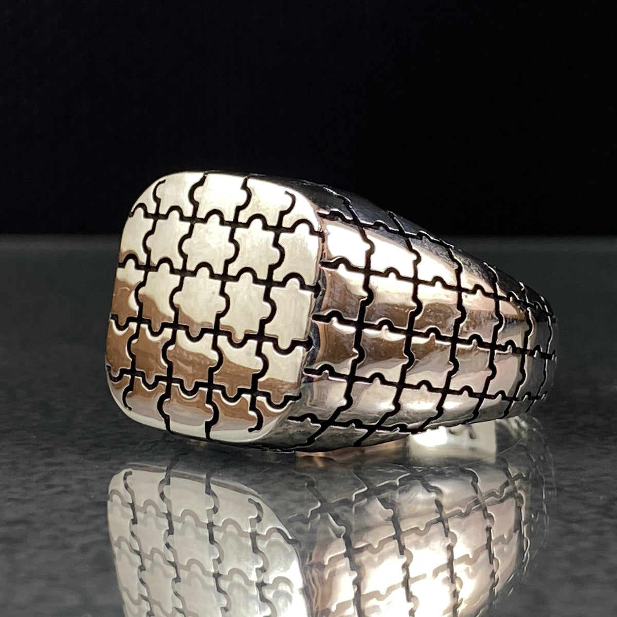 925 Sterling Silver Handmade Men Ring