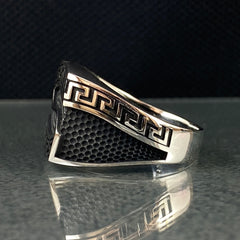 Men Handmade 925 Sterling Silver Ring