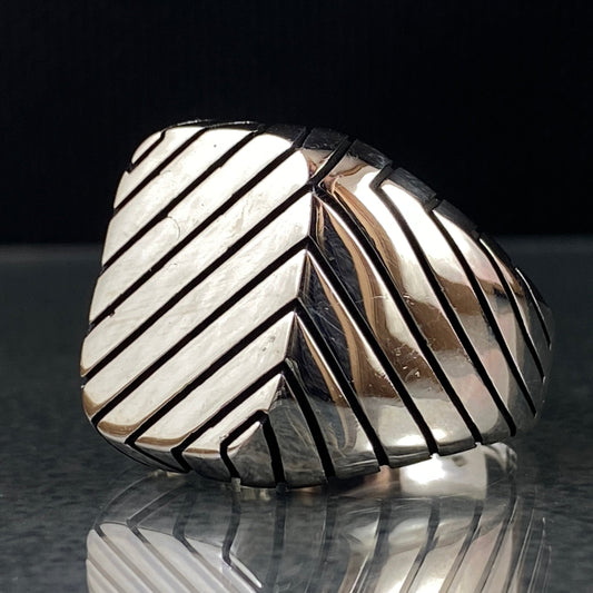 925 Sterling Silver Handmade Men Ring