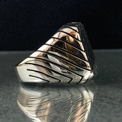 925 Sterling Silver Handmade Men Ring