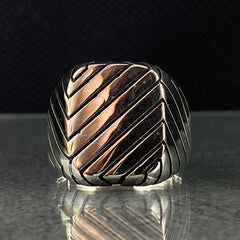 925 Sterling Silver Handmade Men Ring